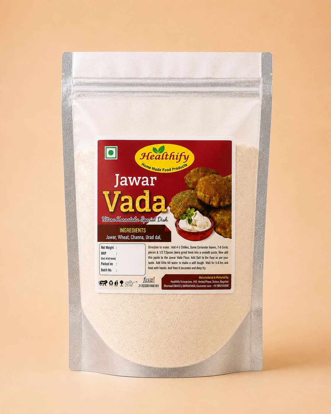 Jolada Vada Mix packaging 1